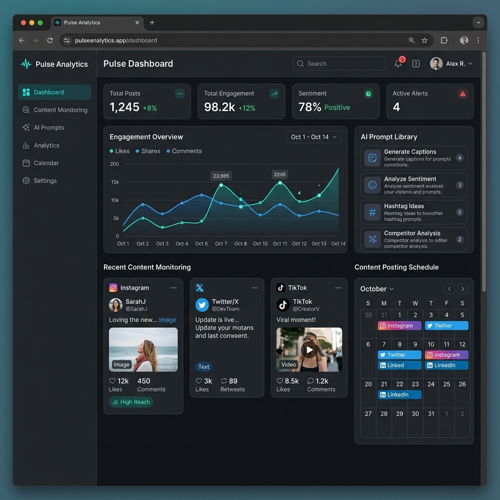 Dashboard Monitoring Konten